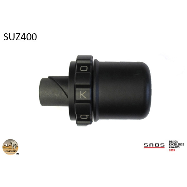 Kaoko Kaoko Throttle Stabilizer for the Suzuki AN650 Burgman (with black painted bar weights)